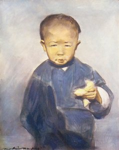 As crianças do mundo: Chinês, Que Bom (litografia a cores) de Mortimer Ludington Menpes