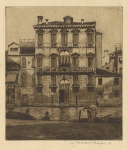 No Palácio de Mortimer Menpes