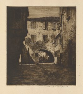 Numa Side Street, Chioggia de Mortimer Menpes