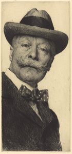 Auto-retrato de Mortimer Menpes