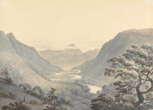 O Belo Vale e o Rio Mowddach, Merionethshire