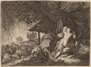 Uma tempestade de Moyses van Uyttenbroeck