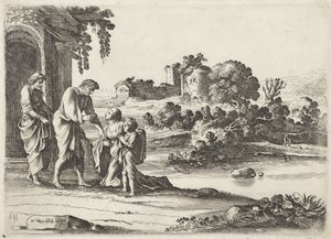 O repúdio de Hagar
A história de Hagar (título da série) de Moyses van Wtenbrouck
