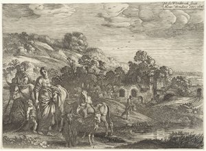 A partida de Hagar
A história de Hagar (título da série) de Moyses van Wtenbrouck