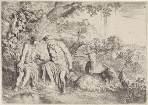 Mercurius sust Argus em slaap
Mercurius en Argus (título da série) de Moyses van Wtenbrouck