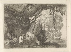 Mercurius sust Argus em bofetada de Moyses van Wtenbrouck