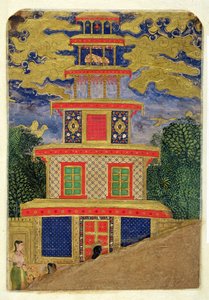 64.351 Rama pede a Lakshmana para abandonar Sita em uma floresta, a partir do Ramayana, 1600