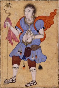 A Pilgrim, c.1570 de Mughal School