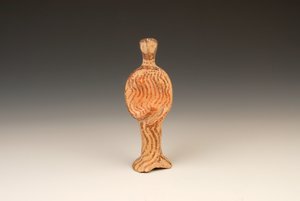 Figura de uma mulher, c.1400-1370 BC terracota de Mycenaean