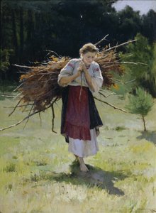 Da floresta, 1900 de Mykola Kornylijowytsch Pymonenko