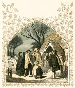 manha de Natal de Myles Birket Foster