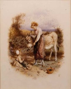 Burro Alimentador de Myles Birket Foster