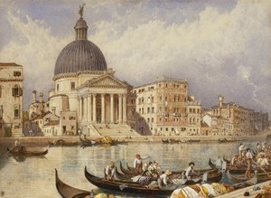 A Igreja de San Simone e San Guida de Myles Birket Foster