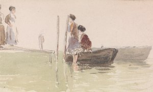 O Molhe de Myles Birket Foster