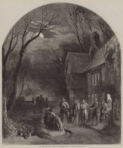 O regresso a casa de uma festa de Natal de Myles Birket Foster