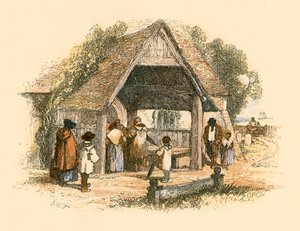 A igreja da aldeia de Myles Birket Foster