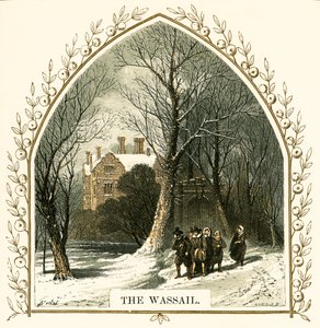 O wassail de Myles Birket Foster