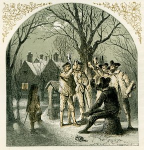 Árvores frutíferas de Wassailing de Myles Birket Foster