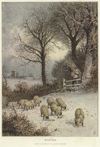 Inverno de Myles Birket Foster