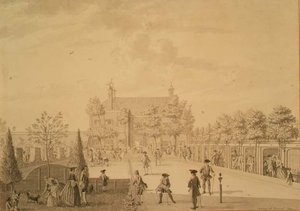 Campo de Golfe atrás do Stadlander Inn, Amsterdão de N.M. Aertman
