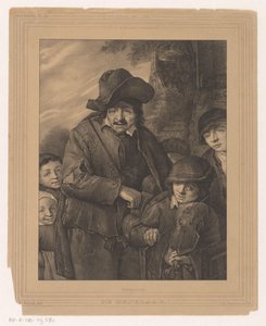 Músicos pobres
Les musiciens ambulans / O mendigo (título sobre o objecto) de N.M. Schild
