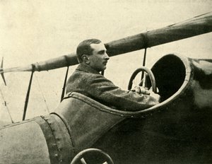 Tenente de vôo CH Collet, RN, DSO, c1914, c1920. de N. Birkett