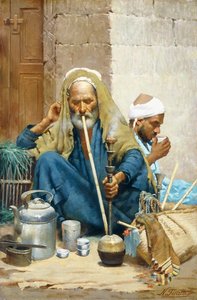 O cachimbo de água de N. Forcella
