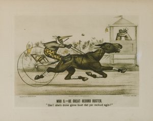 Mud S. - De Great Record Buster de N. & Ives J.M.(1824 95) (after) Currier