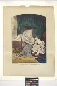 Tesouros domésticos (litografia colorida à mão)