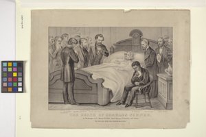 Morte de Charles Sumner (litografia)