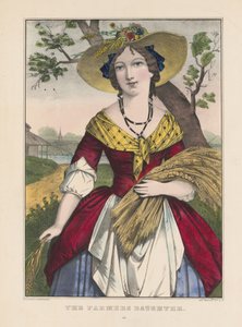 A filha do agricultor de Currier and Ives