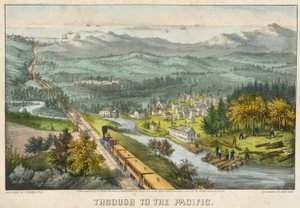 Até ao Pacífico de Currier and Ives