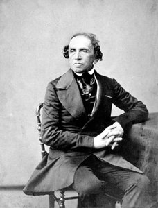 O compositor alemão Giacomo Meyerbeer fotografado por Nadar de Nadar