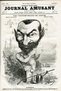 Capa do "The Fun Journal". de Nadar