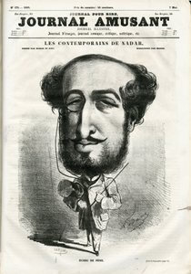 Capa do "The Fun Journal". de Nadar