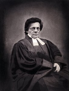 Retrato de Alphonse Monod, pastor de origem suíça (1802-1856) de Nadar