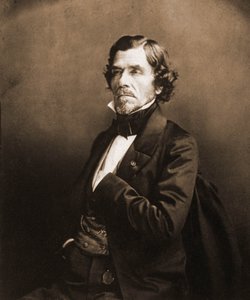 Retrato de Eugene Delacroix, pintor 1798-1863 (foto) de Nadar
