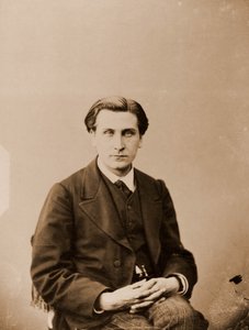 Retrato de François Coppee, poeta 1842-1908 (foto) de Nadar