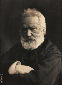 Retrato do romancista francês Victor Hugo de Nadar