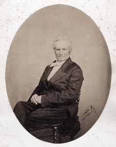 Retrato de Octave Lacroix (1827-1901), jornalista e poeta francês de Nadar
