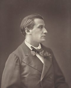 François Coppée Poeta e romancista francês, 1842-1908, c. 1876. de Nadar