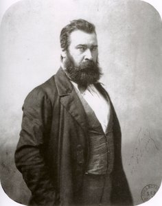 Jean-François Millet, pintor francês, c1860s de Nadar