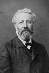 Jules Verne (1828-1905). Escritor francês. Por volta de 1880 de Nadar
