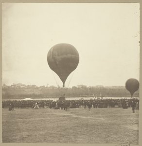 Le Geant, Champ de Mars, 1863 de Nadar