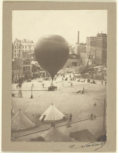 O Netuno, Place Saint-Pierre em Montmartre de Nadar