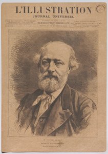 M. Viollet-le-Duc, falecido em 18 de setembro de 1879 de Nadar