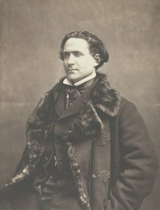 Retrato de La Fontaine, c. 1854-1860. de Nadar