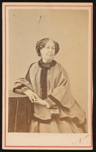 Retrato de George Sand (1804 - 1876), escritora francesa, no ateliê de Nadar