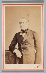 Retrato de Teodor Morawski (1797-1879) de Nadar