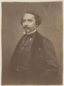 Jules Lecomte, jornalista de Nadar [Gaspard Félix Tournachon]